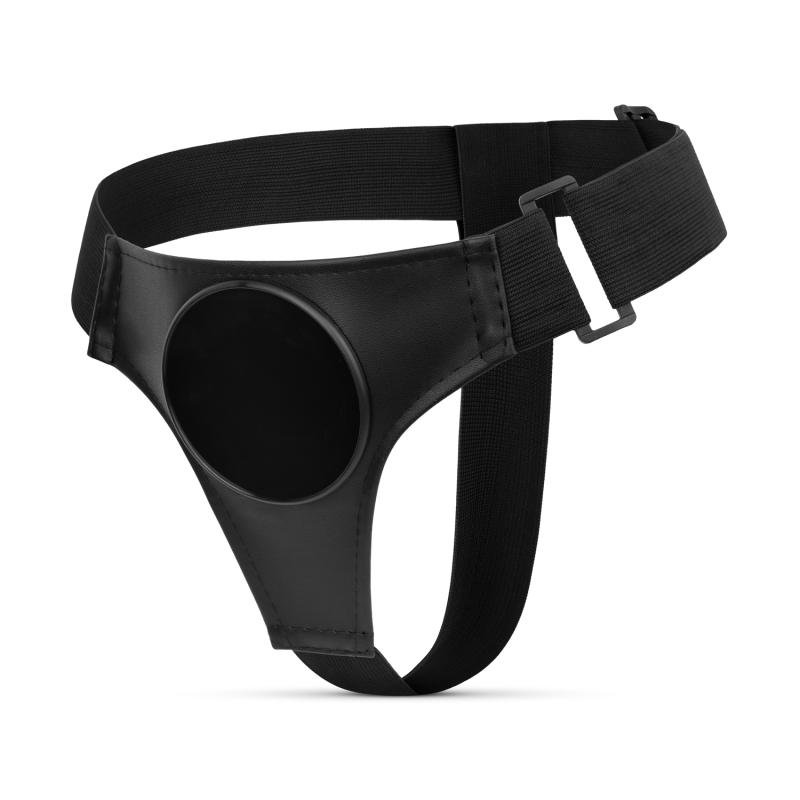 Fetish Collection - Harness Met Zuignap - Zwart