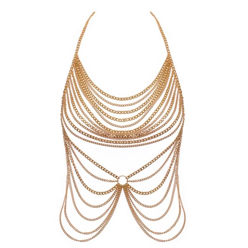 Cottelli Collection - Body Chain - Goud