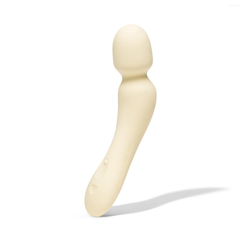 Dame - Min Mini Wand Vibrator - Butter