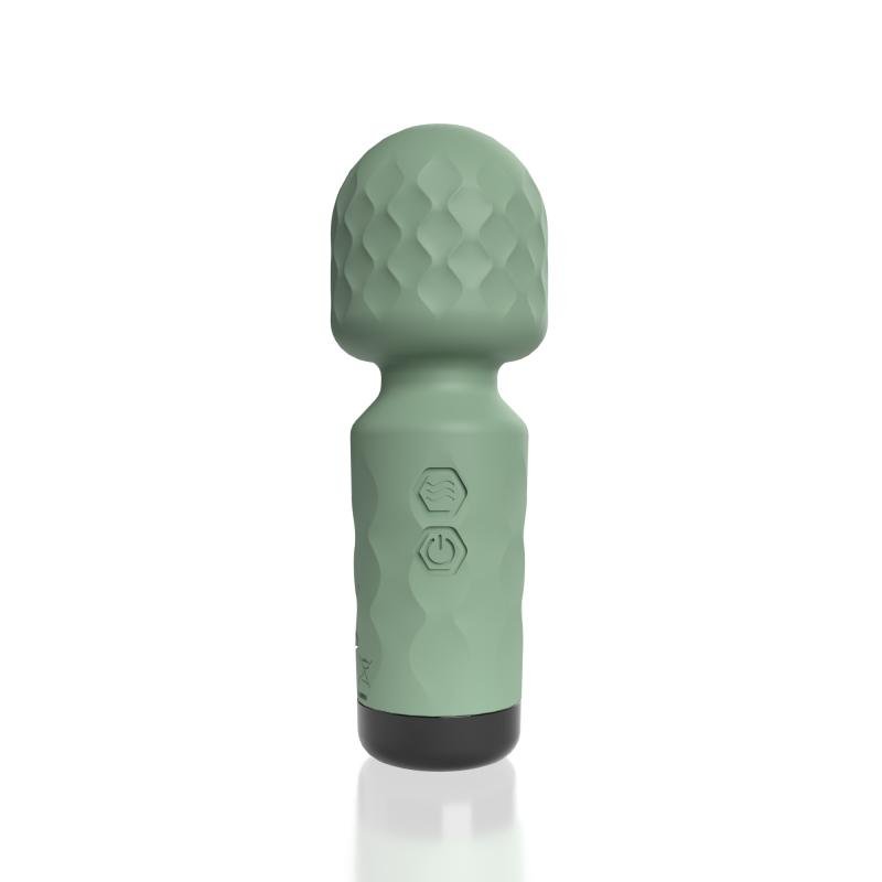 Screaming O - Cuties Winny Mini Wand Vibrator - Groen