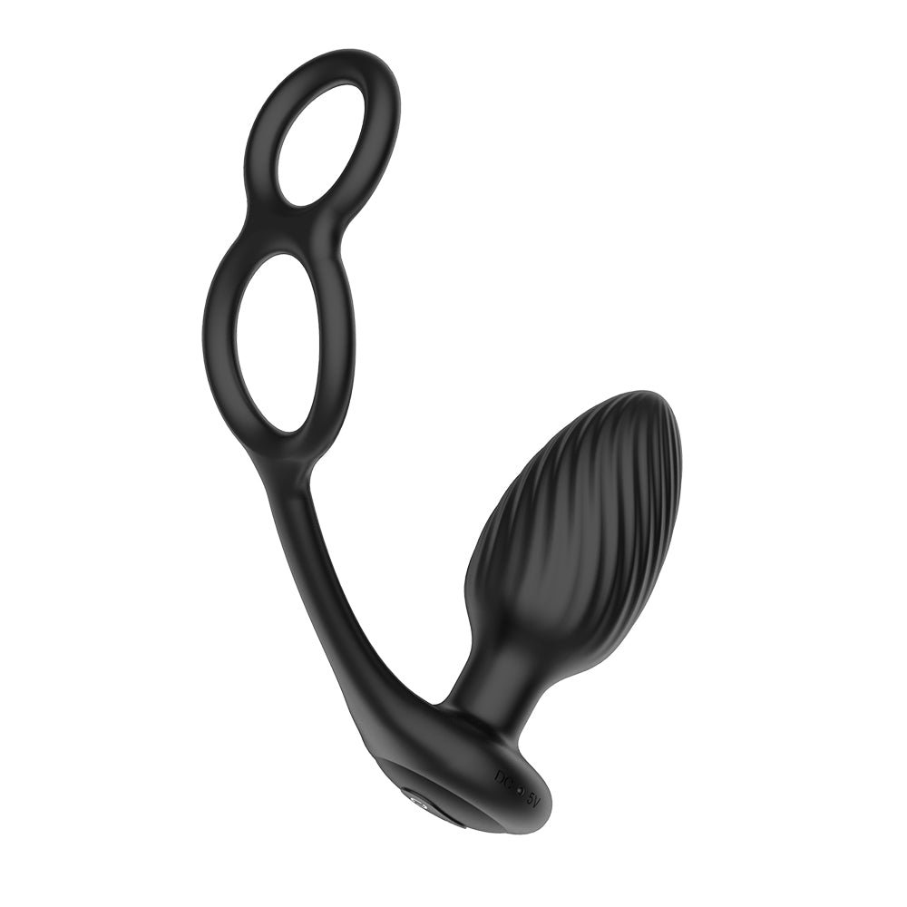 Nexus Tornado Roterende Buttplug Met Cock&Ball Ring