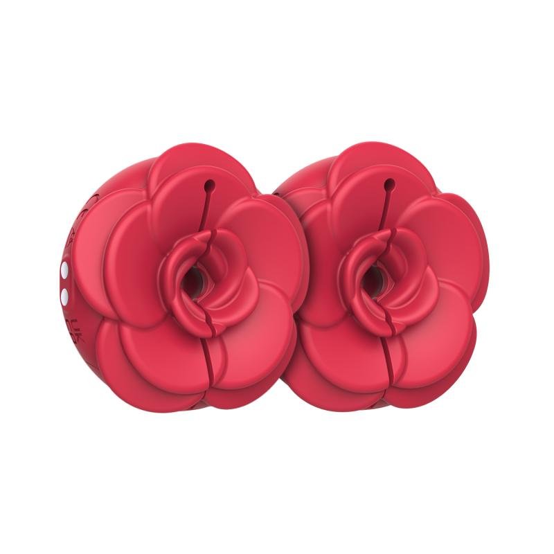 Teazers - Vibrating Nipple Clamps - Rood